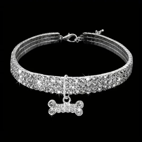Collier brillants Os