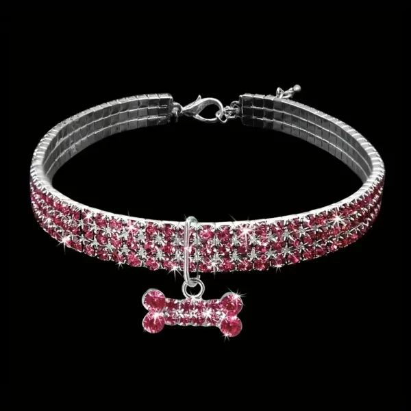 Collier brillants Os – Image 4