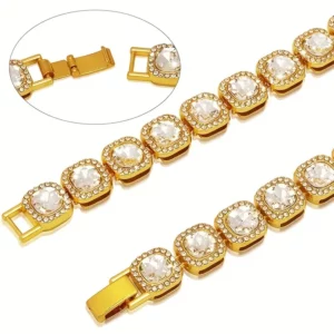 Collier brillants Squircle