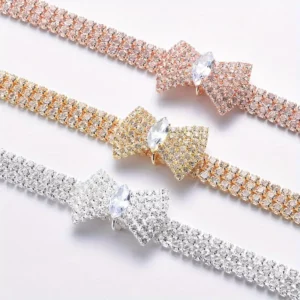 Collier brillants Papillon